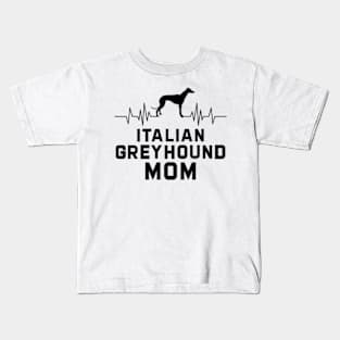 Italian greyhound Mom Kids T-Shirt